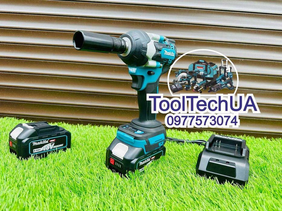 Акумуляторний Гайковерт Makita DTW500 PRO 48V-8A 520Nm + 4 головки 1/2
