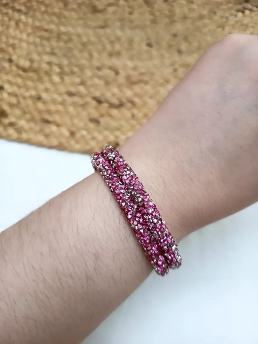 Pulseira Brilhante de 2 Voltas