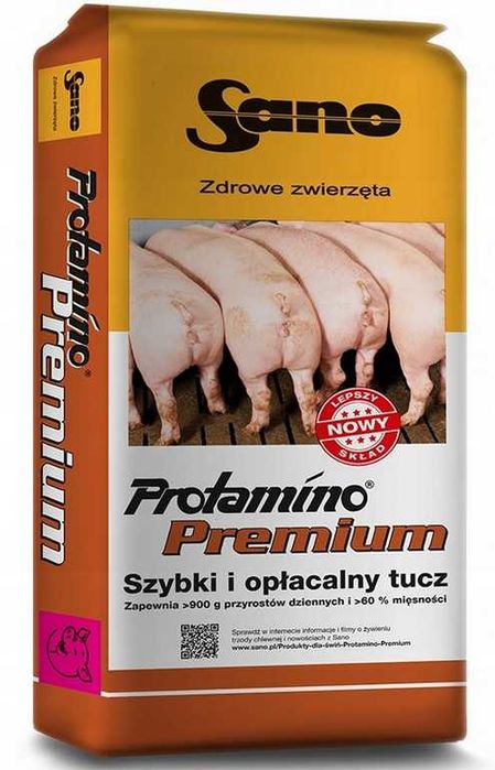 Koncentrat dla świń Protamino Premium 25kg SANO