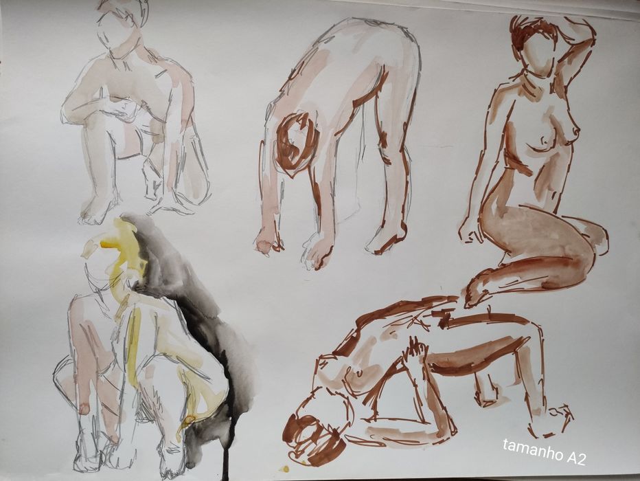 DESENHOS GRANDES feitos à mão