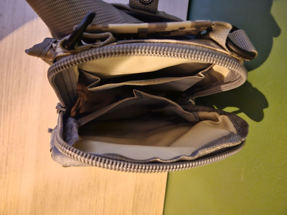 Plecak crossbody, na jedno ramię.