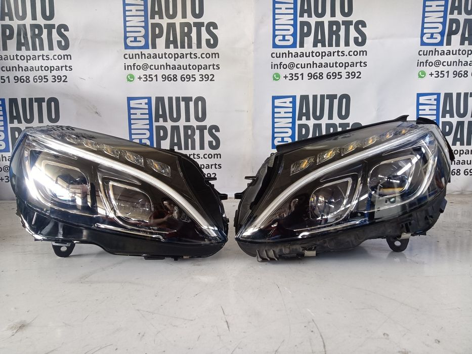 Ótica Original Mercedes Classe C W205 Led