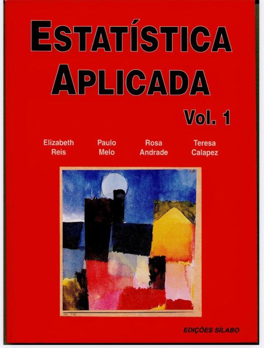 Livro EStatistica Aplicada volume 1