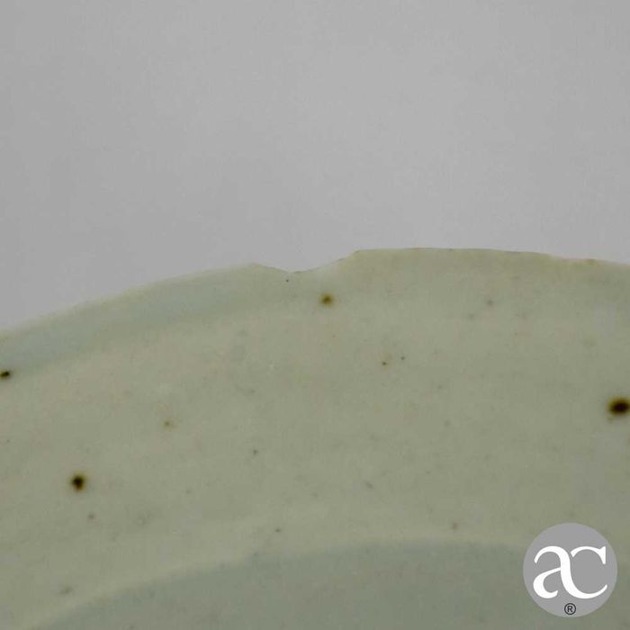 Prato porcelana da China, Cantão, paisagem e pagodes, séc. XVIII nº2