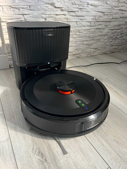 NOWY Robot odkurzający ze stacją opróżniającą 2-w-1 Teendow D10S MAX