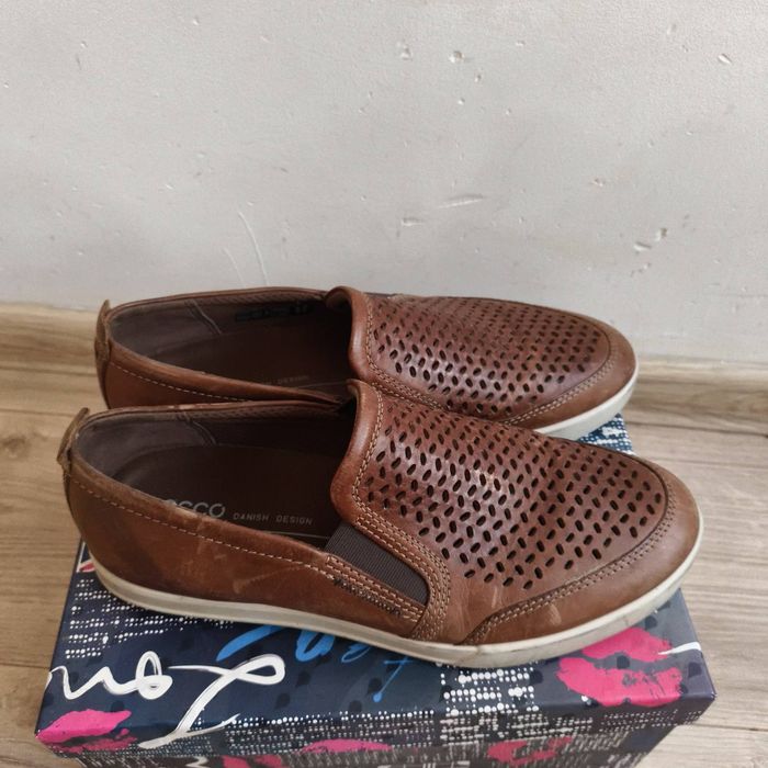 Buty męskie skórzane Ecco