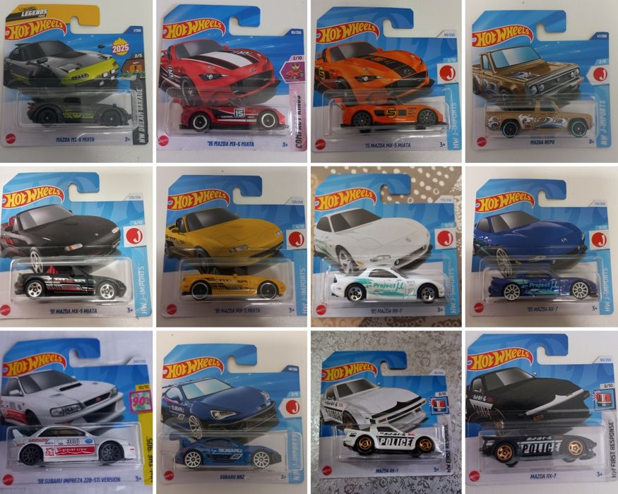 HotWheels Valores desde  3€ unidade