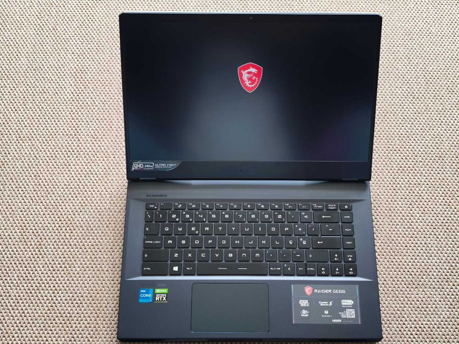 Portátil MSI Raider GE66 12UGS-011XPT Gaming