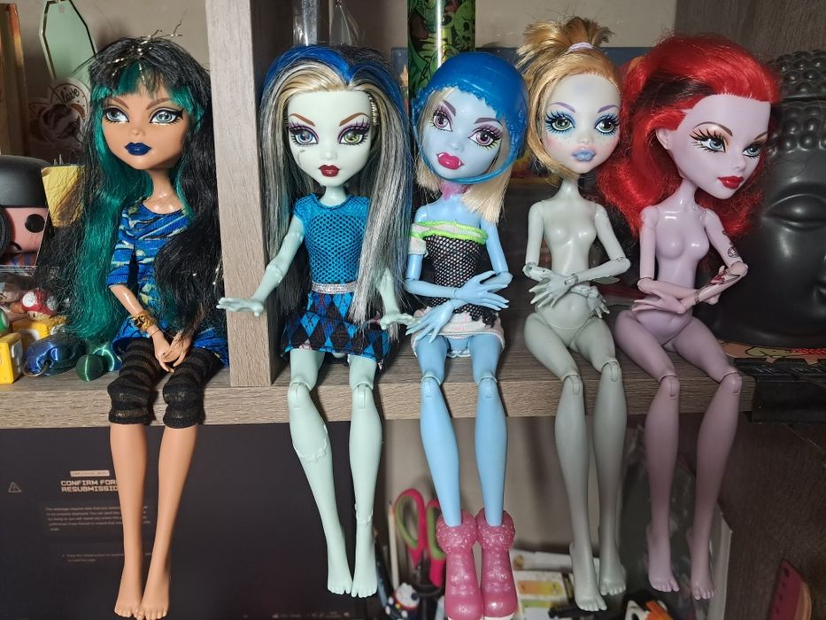 Monster High -  5 кукол, оригинальные
