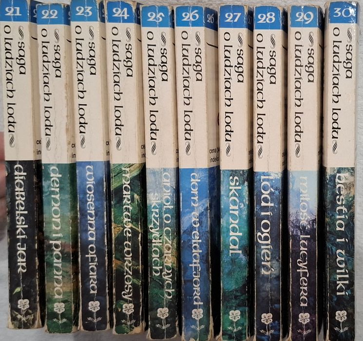 Saga o ludziach lodu. Tomy 1-47 (cała). Sandemo Margit