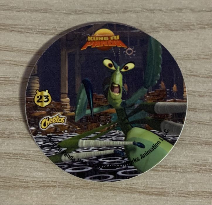 Tazo 3D nr 23 „Kung Fu Panda”/ Cheetos/ unikat