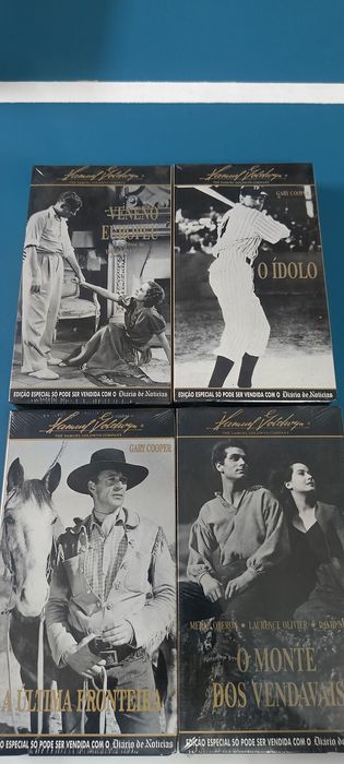 Filmes portugueses clássicos imperdíveis e alguns ainda selados em VHS