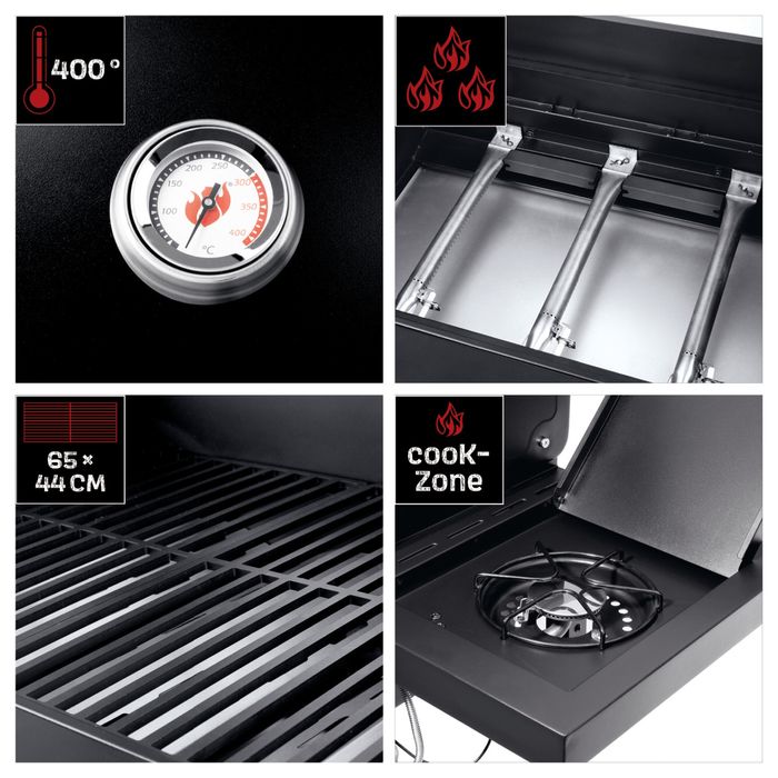 Grill gazowy Landmann Rookie 3.1 Cook