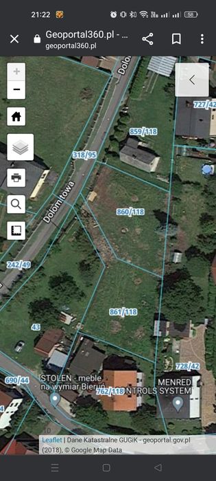 Sprzedam działkę z budynkiem w Bieruniu