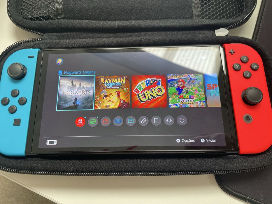 Nintendo Switch Oled + 3 jogos