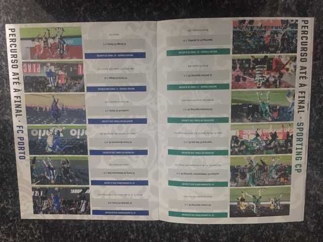 Taça de Portugal - Sporting vs Porto - Final - Programa Oficial - 2019