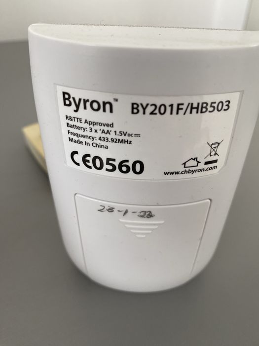 Dzwonek brzprzewodowy Byron