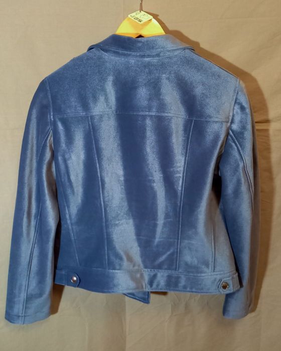 Niebieska marynarka typu biker Bonprix rozm. 42