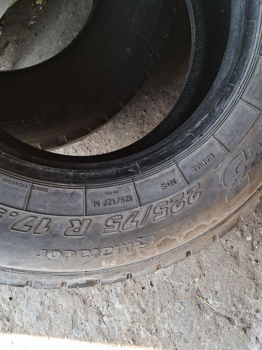 2 × Opony Matador 225/75 17.5 i Continental ten sam rozmiar