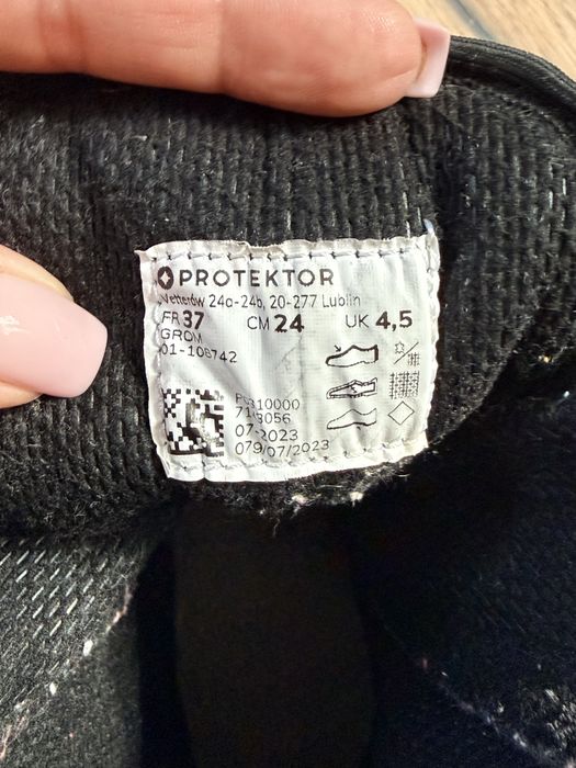 Buty  taktyczne do munduru Protektor roz 37