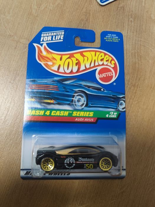 Hot wheels audi avus quattro dash cash series 3/4 rocznik 1997