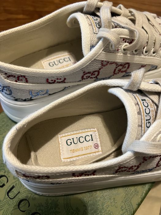 Sneakersy Gucci 38 z pudelkiem