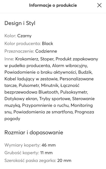 Smartwatch Garett Men Style
