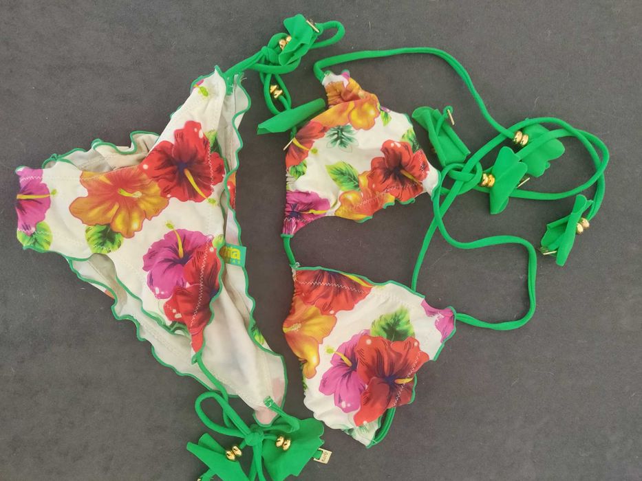 Bikini Lenita w kwiaty