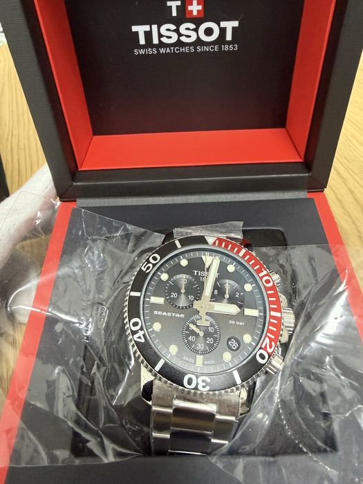 Чоловічий годинник Tissot Seastar 1000 Chronograph T120.417.11.051.01