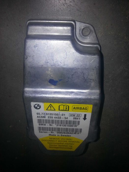 BMW - Módulos ACSM - AirBag vários modelos E90 E60 E63 E64 X3 X5 X6