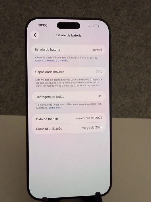 Troco/Vendo Iphone 17 Pro Max 256GB Deep Blue como novo ( 49 ciclos)