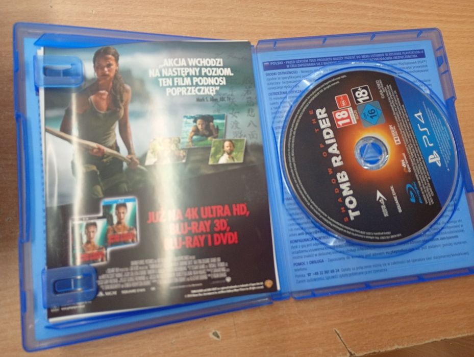 Gra PS4 Shadow od tej Tomb Rider Komis Madej Tarnów