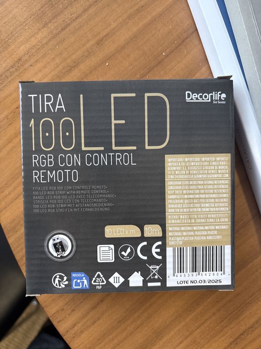 Tiras LED RGB 10m – NOVAS