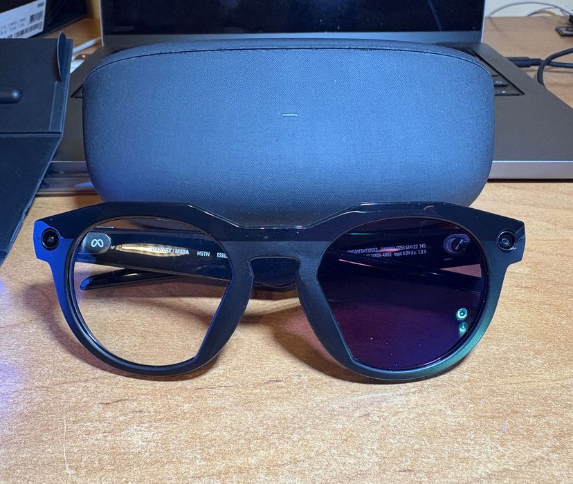 Smart okulary Oakley Meta HSTN - Black - Transitions Amethyst