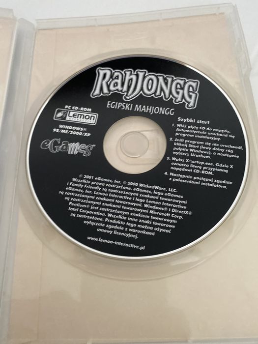 Egames rahjongg egipski mahjongg pc dvd