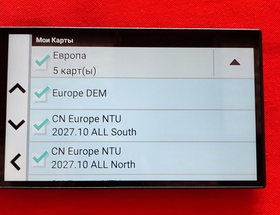 Навігатор Garmin Camper 795