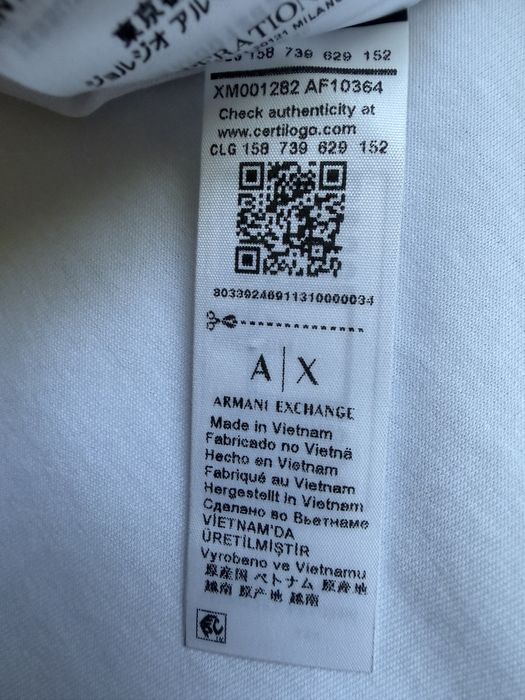 Нова футболка Armani Exchange розмір S regular fit