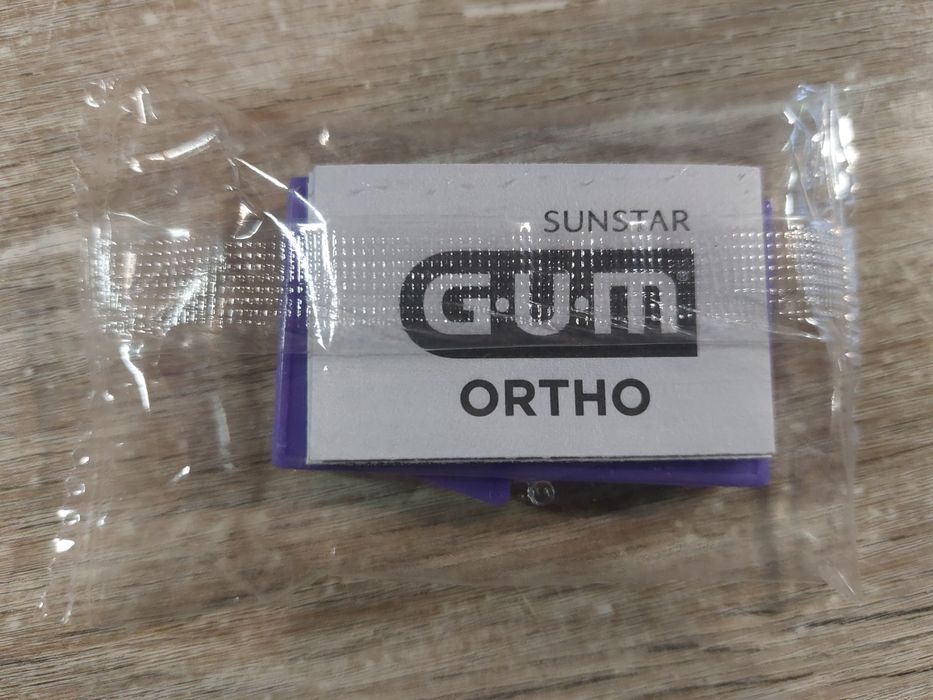 Wosk ortodontyczny SUNSTAR GUM Ortho bez smakowy 5 opakowań.