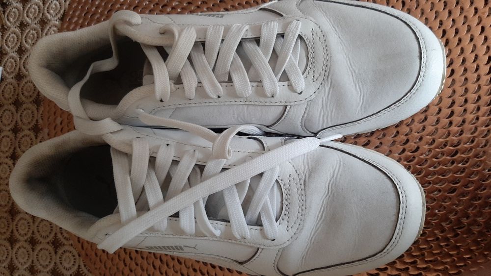 Białe buty sneakersy puma 38,5