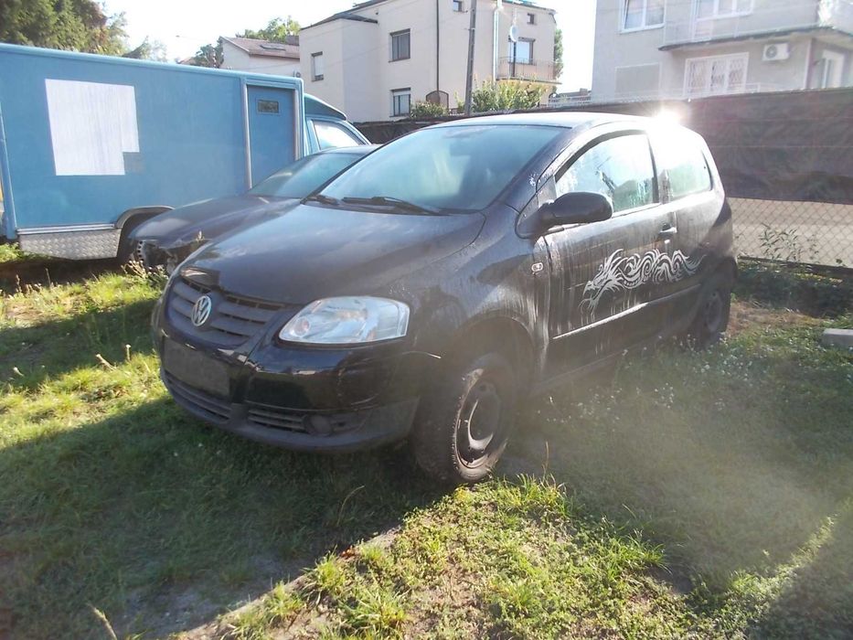 volkswagen fox z niemiec bez silnika cały lub na części