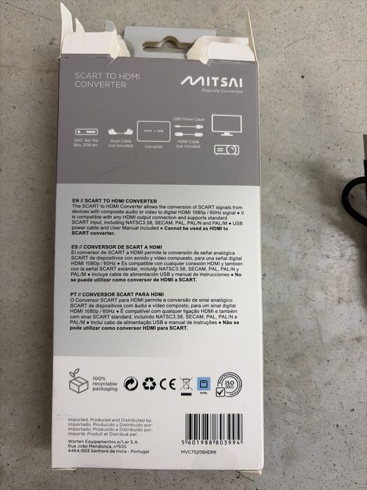 Conversor de HDMI para SCART