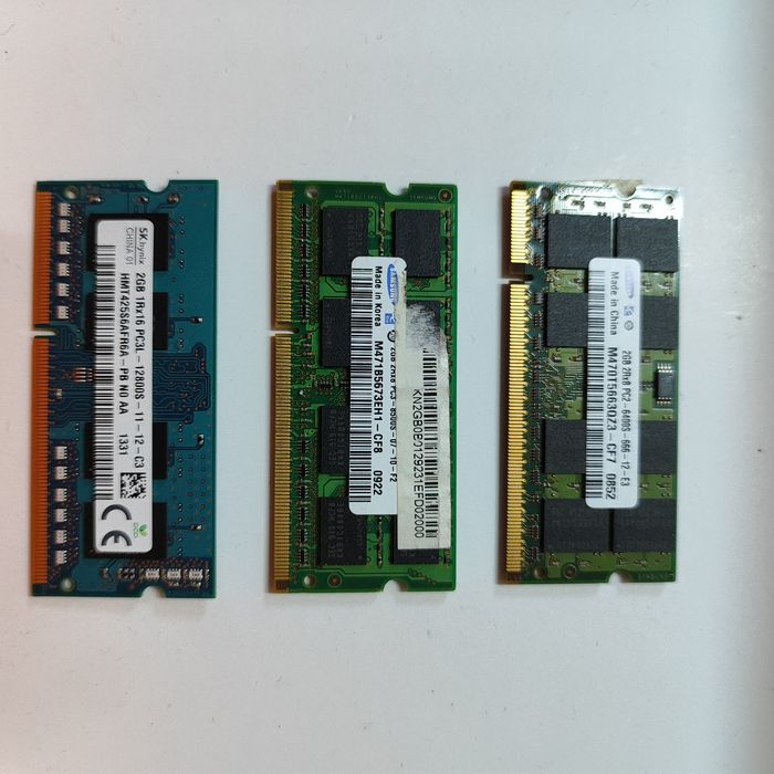 Memórias RAM 2GB