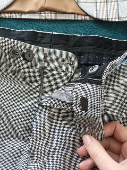 Garnitur męski 3-częściowy r.M(50)