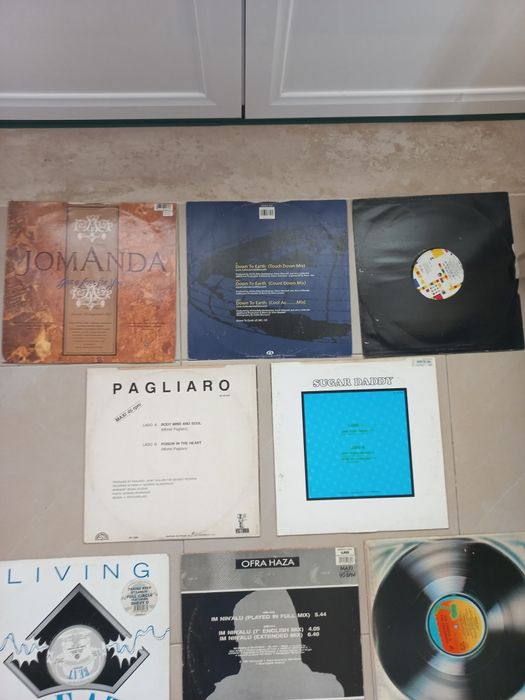 Pack 10x discos maxi bee ges ,ofra haza , pagliaro , jomanda