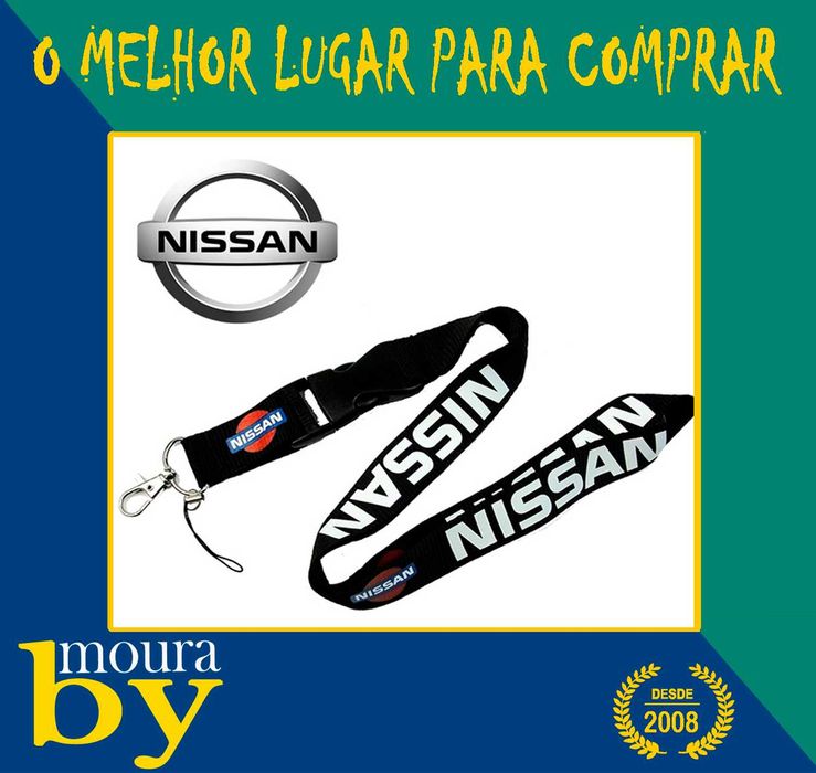 Fita de Pescoço ou Bolsas de comando  Lanyard Nissan