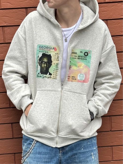 Оверсайз зіп-худі Young Thug Edition by RAWHSTL
