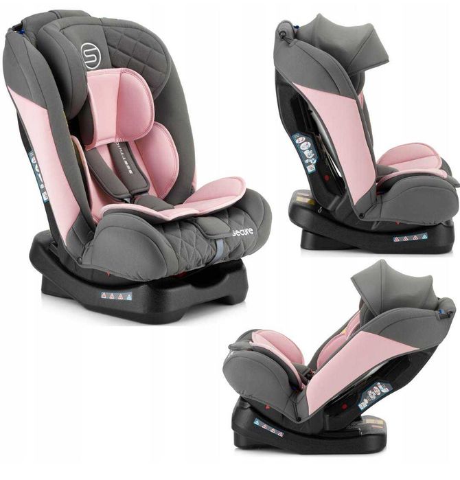 Fotelik Samochodowy Sesttino Secure PRO 0-36kg. 40-150cm.
