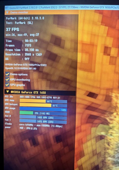 Видеокарта Asus gtx 1650 4g