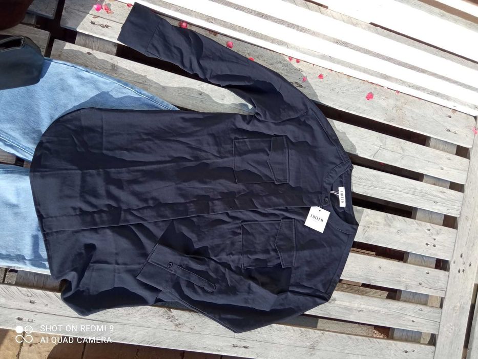 Granatowa bluzka EDITED, rozmiar 36