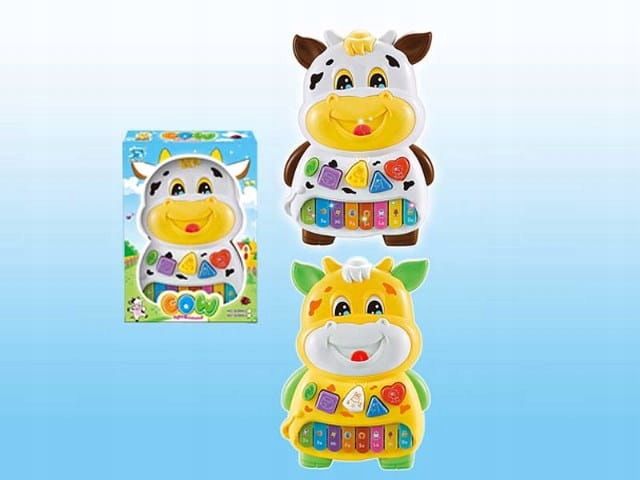 Interaktywne Pianinko Krówka Organki Z Dźwiękiem